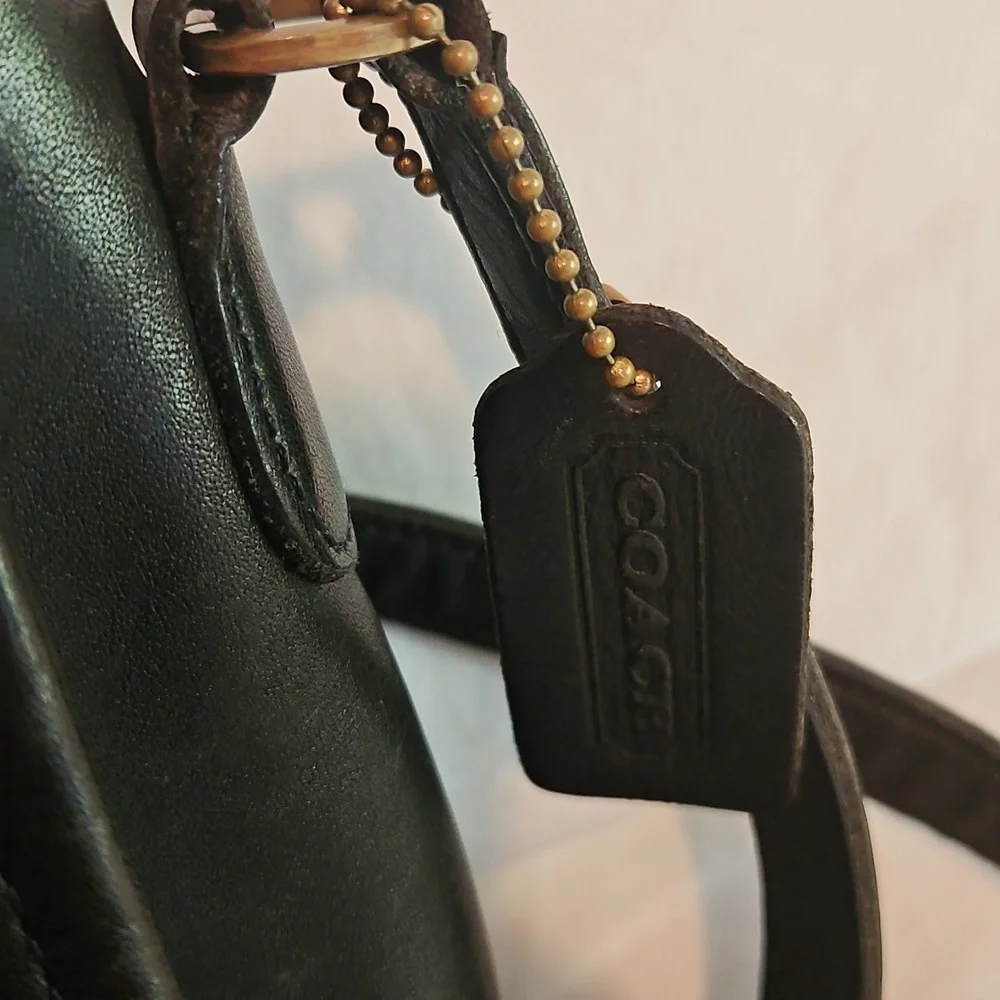 Coach Companion flap leather vintage crossbody - Picture 3 of 11